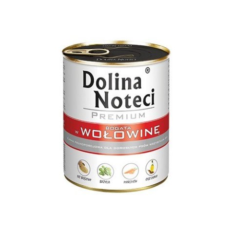 Dolina Noteci Premium bogata w wołowinę 800g Dolina Noteci Premium bogata w wołowinę 800g